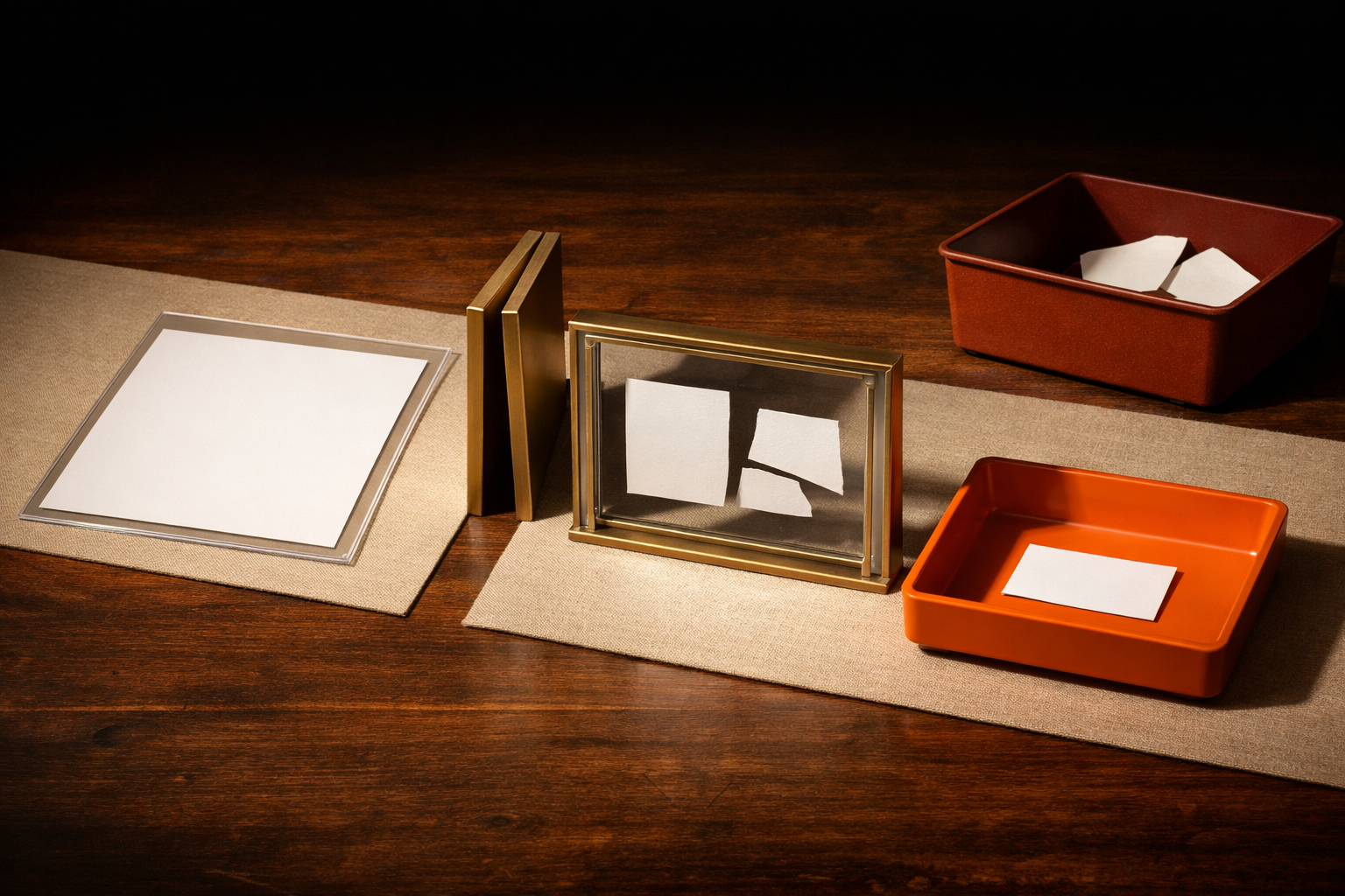 A source document and draft sheet pass through two physical decision gates, with an unsupported fragment diverted into a skip tray.